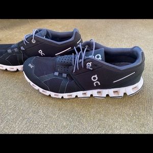 On Clouds! Black. Gently worn.